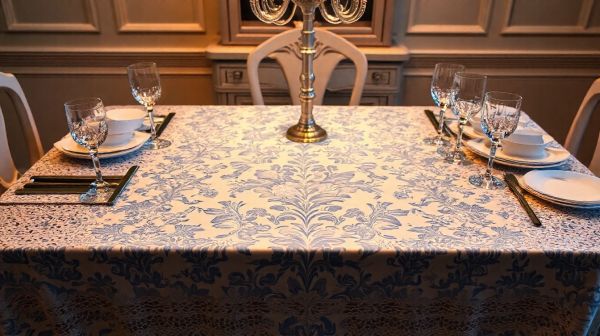 Transformez votre table avec l'élégance de la toile de jouy