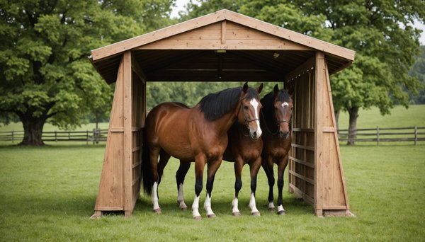 En savoir plus sur les avantages des abris pour chevaux